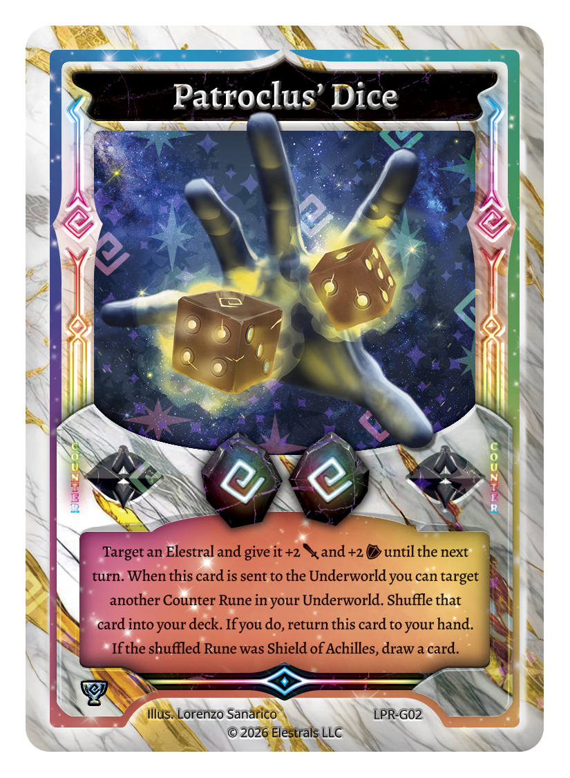 Patroclus' Dice - LPR-G02